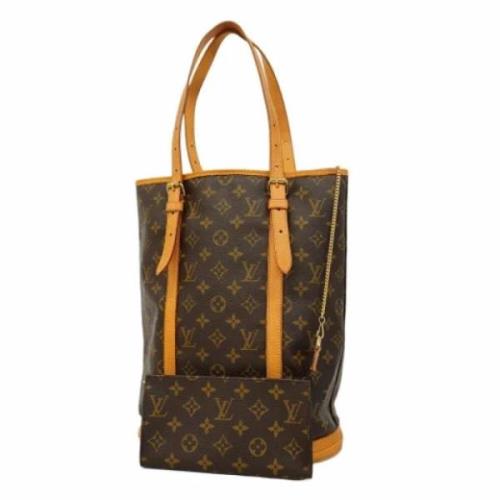 Louis Vuitton Vintage Pre-owned Tyg louis-vuitton-vskor Brown, Dam