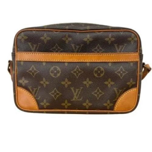 Louis Vuitton Vintage Pre-owned Laeder axelremsvskor Brown, Dam