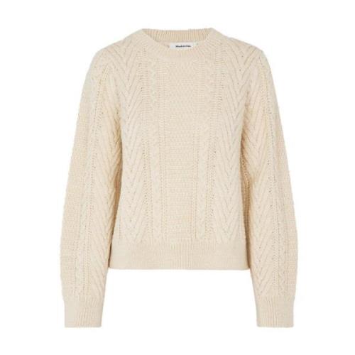 Modström Stilfull Sweatshirt Beige, Dam