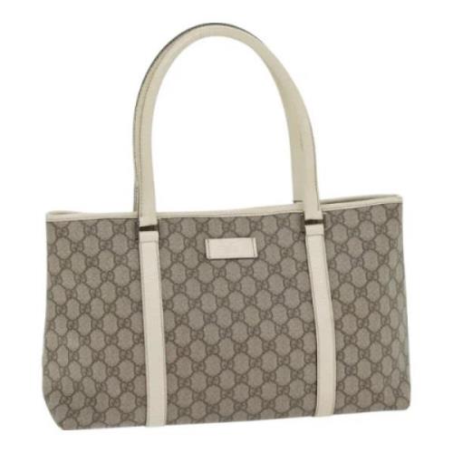 Gucci Vintage Pre-owned Laeder gucci-vskor Beige, Dam