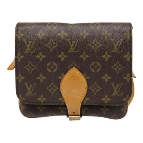 Louis Vuitton Vintage Pre-owned Canvas louis-vuitton-vskor Brown, Dam