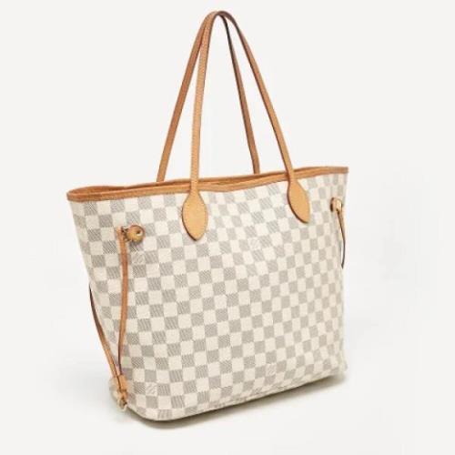 Louis Vuitton Vintage Pre-owned Canvas totevskor Gray, Dam