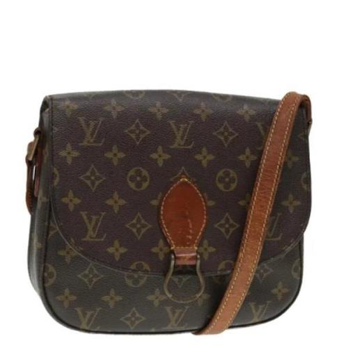 Louis Vuitton Vintage Pre-owned Canvas louis-vuitton-vskor Brown, Dam