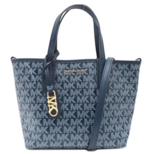 Michael Kors Pre-owned Pre-owned Plast handvskor Blue, Dam