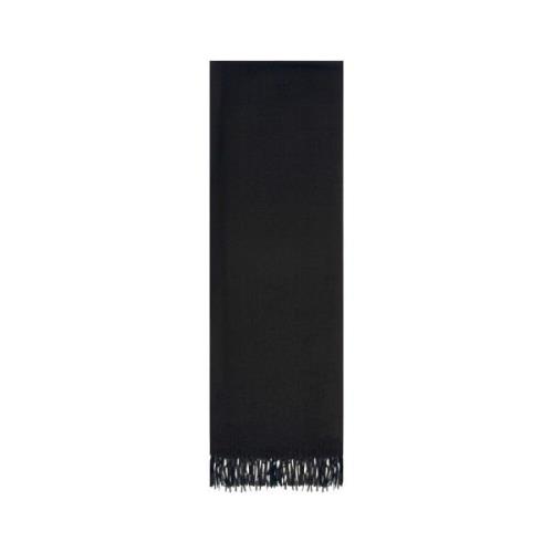 Guess Polyesterscarf - Svart enfärgad Black, Herr