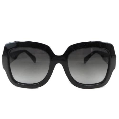 Valentino Vintage Pre-owned Glas solglasgon Black, Dam