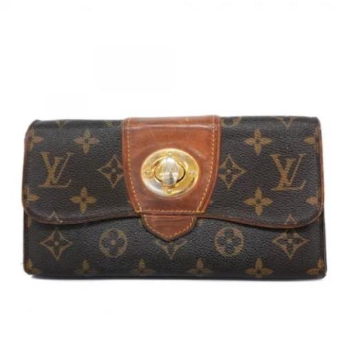 Louis Vuitton Vintage Pre-owned Tyg plnbcker Brown, Dam