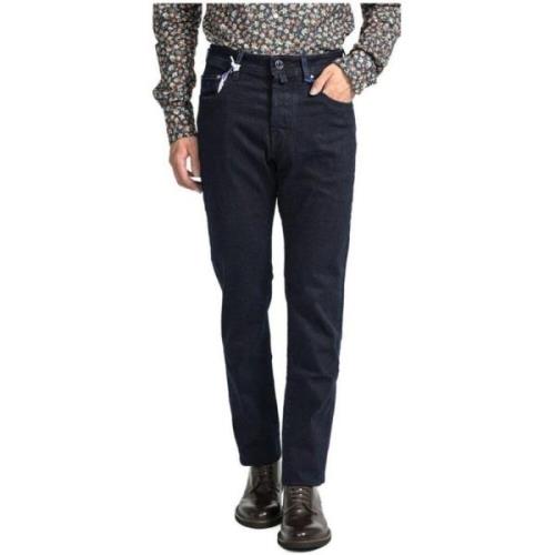 Jacob Cohën Slim Fit Mörk Denim Jeans Blue, Herr