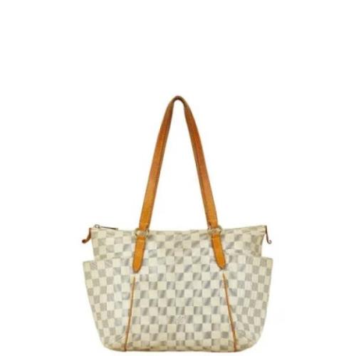 Louis Vuitton Vintage Pre-owned Laeder louis-vuitton-vskor White, Dam