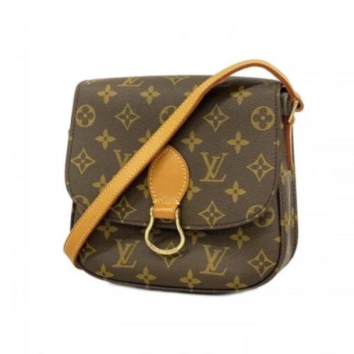 Louis Vuitton Vintage Pre-owned Tyg louis-vuitton-vskor Brown, Dam