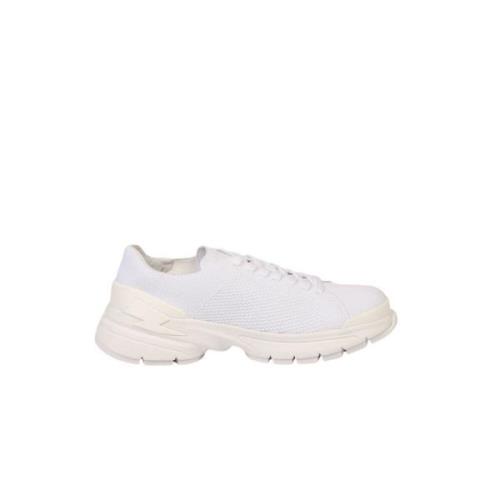 Neil Barrett Bolt Sneakers - Tekniskt Tyg - Snörning White, Herr