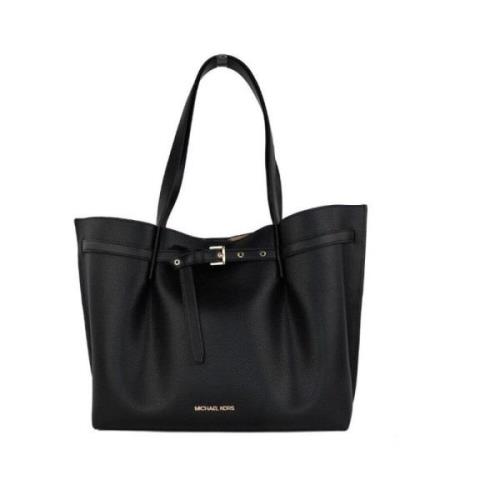 Michael Kors Jet Set Travel Stor Tote Väska Black, Dam