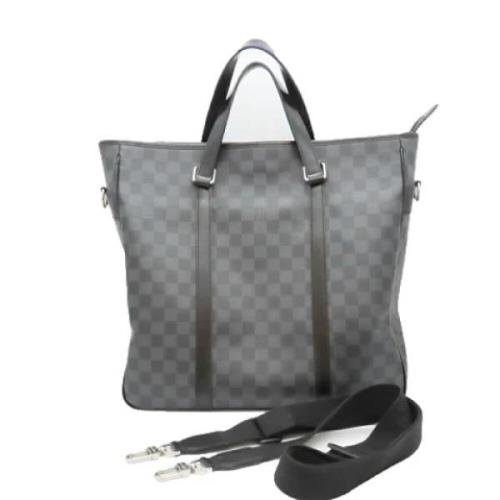 Louis Vuitton Vintage Pre-owned Canvas louis-vuitton-vskor Gray, Herr