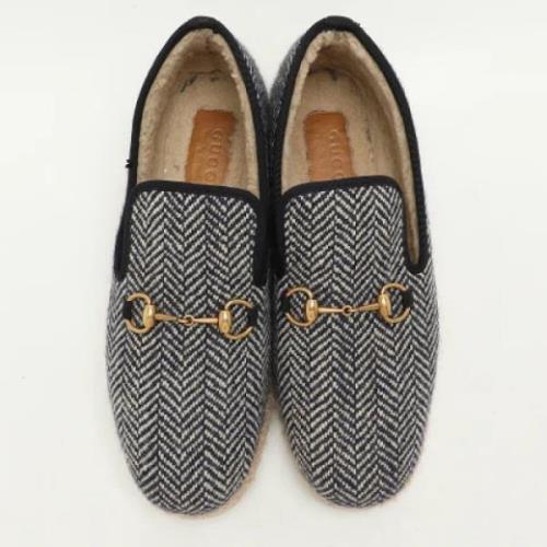 Gucci Vintage Pre-owned Tyg espadriller Blue, Herr