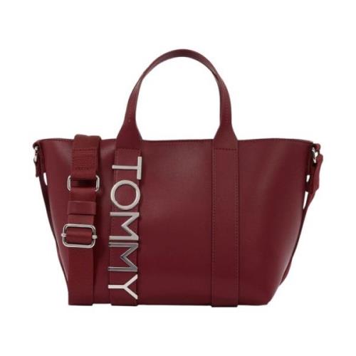 Tommy Hilfiger City Bold Mini Tote Väska Red, Dam