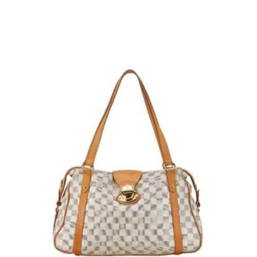 Louis Vuitton Vintage Pre-owned Laeder louis-vuitton-vskor White, Dam