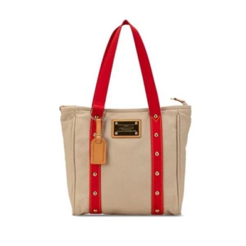 Louis Vuitton Vintage Pre-owned Canvas louis-vuitton-vskor Red, Dam