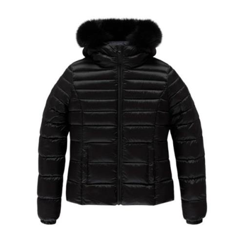 RefrigiWear Svarta Vinterrockar Black, Dam