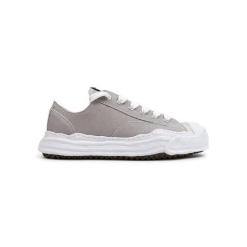 Mihara Yasuhiro Canvas Lågtop Sneaker i Grå Gray, Herr