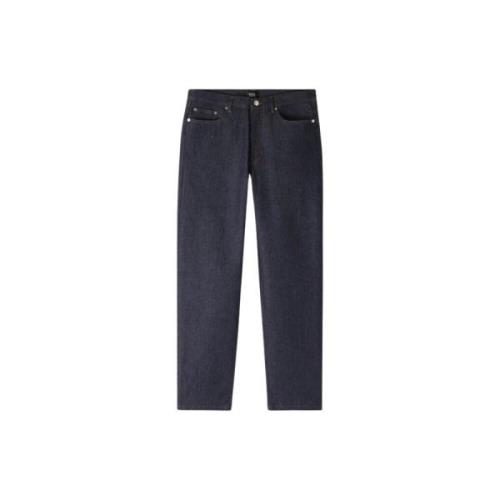 A.p.c. Indigo Denim Jeans Black, Herr