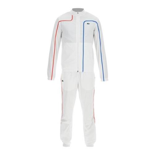 Lacoste Diamant Sports Tracksuit Set White, Herr