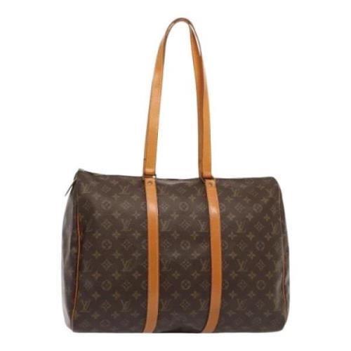 Louis Vuitton Vintage Pre-owned Canvas axelremsvskor Brown, Dam