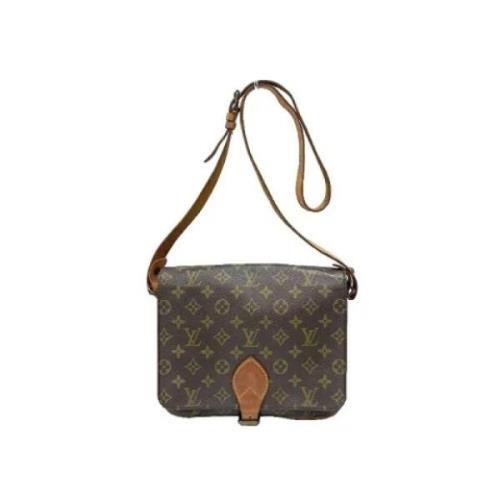 Louis Vuitton Vintage Pre-owned Canvas louis-vuitton-vskor Brown, Dam