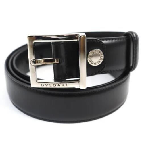 Bvlgari Vintage Pre-owned Laeder skrp Black, Herr