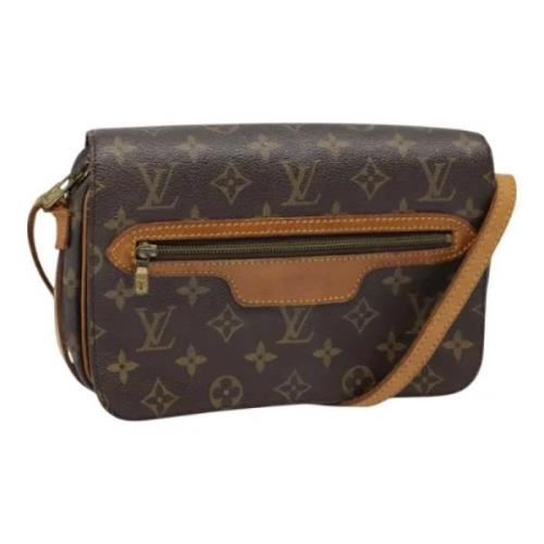 Louis Vuitton Vintage Pre-owned Canvas louis-vuitton-vskor Brown, Dam