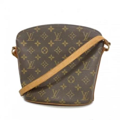 Louis Vuitton Vintage Pre-owned Tyg louis-vuitton-vskor Brown, Dam