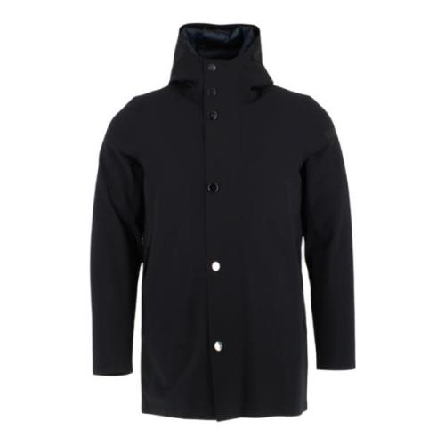 RRD Svart Flytande Parka Jacka Black, Herr