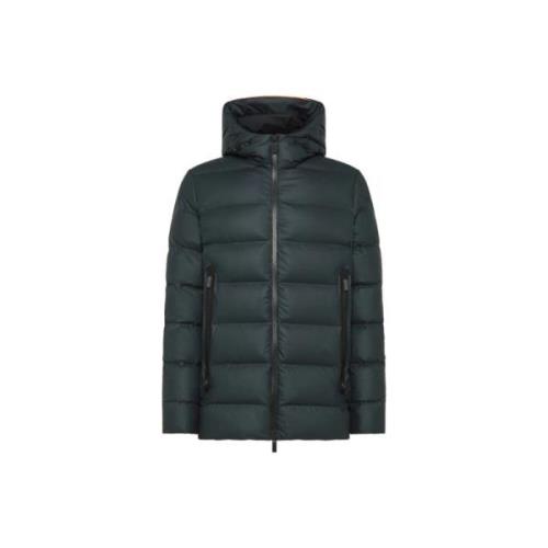 RRD Gummihuvad parka med sömlös design Green, Herr