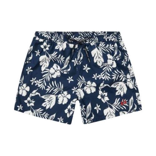 La Martina Blommig Boxershorts med Dragsko i Midjan Multicolor, Herr