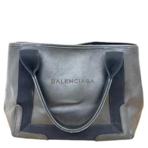 Balenciaga Vintage Pre-owned Laeder handvskor Black, Dam