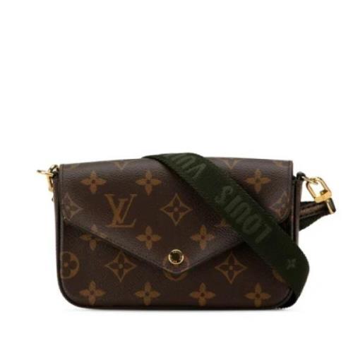 Louis Vuitton Vintage Pre-owned Canvas louis-vuitton-vskor Brown, Dam