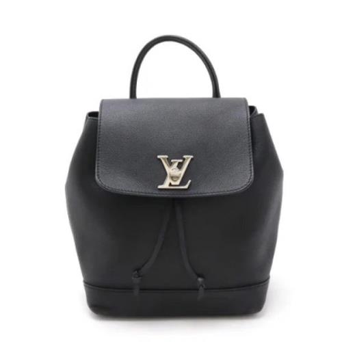 Louis Vuitton Vintage Pre-owned Laeder ryggsckar Black, Dam