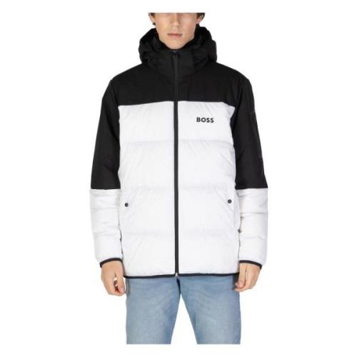 Hugo Boss Herrrockar Samling Polyester Höst/Vinter White, Herr