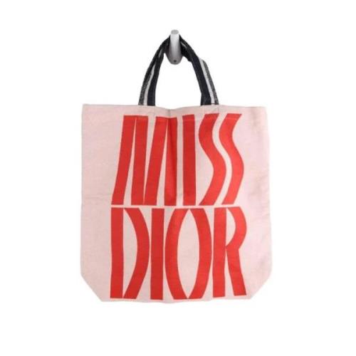 Dior Vintage Pre-owned Tyg dior-vskor Red, Dam