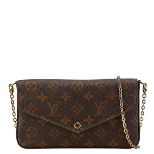 Louis Vuitton Vintage Pre-owned Canvas louis-vuitton-vskor Brown, Dam