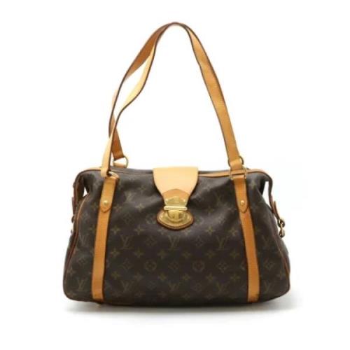 Louis Vuitton Vintage Pre-owned Canvas louis-vuitton-vskor Brown, Dam