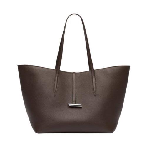 Little Liffner Snygg Penne Tote Väska Brown, Dam