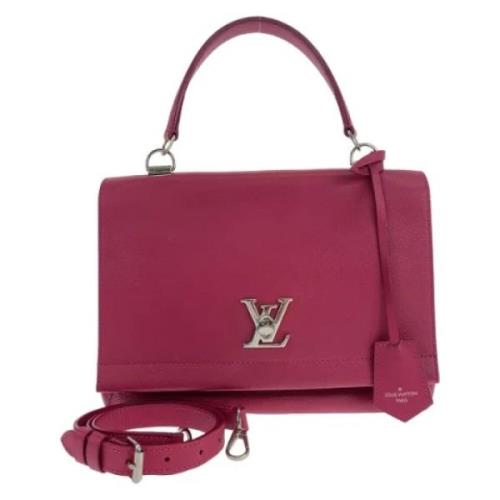 Louis Vuitton Vintage Pre-owned Laeder handvskor Pink, Dam