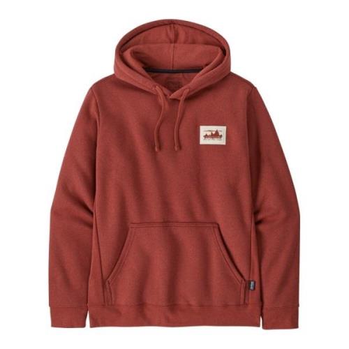 Patagonia Stilren Sweatshirt för Utomhusäventyr Red, Herr