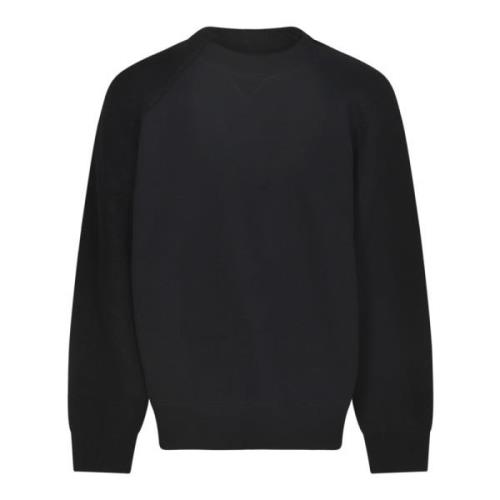 Sacai Svart Sweater Kollektion Black, Herr