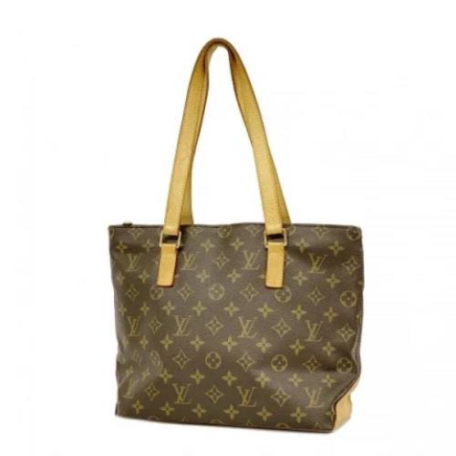 Louis Vuitton Vintage Pre-owned Tyg louis-vuitton-vskor Brown, Dam