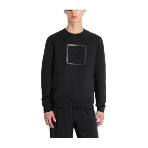 Antony Morato Minimalist Logo Sweatshirt Black, Herr