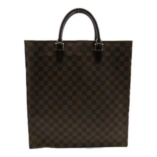 Louis Vuitton Vintage Pre-owned Tyg louis-vuitton-vskor Brown, Dam