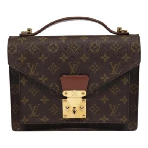 Louis Vuitton Vintage Pre-owned Canvas louis-vuitton-vskor Brown, Dam