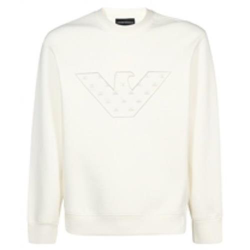 Emporio Armani Vanilj Sweatshirt Höst/Vinter 2023/2024 Beige, Herr