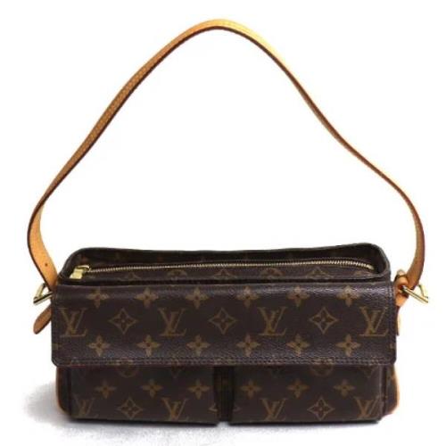 Louis Vuitton Vintage Pre-owned Canvas louis-vuitton-vskor Brown, Dam